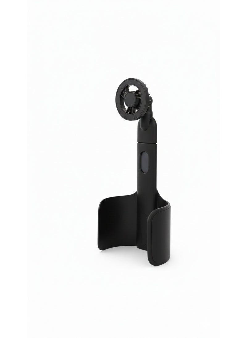 RavX Universal Vehicle Phone Holder - Sleek Design with High Stability - Matte Black - Image 2